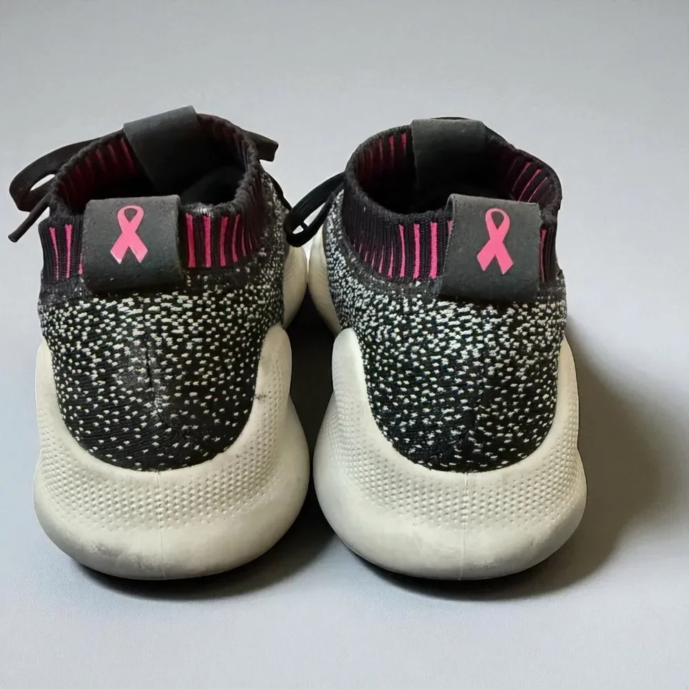 ADIDAS Purebounce Running Shoes Breast Cancer Black Pink Shoes Size 7